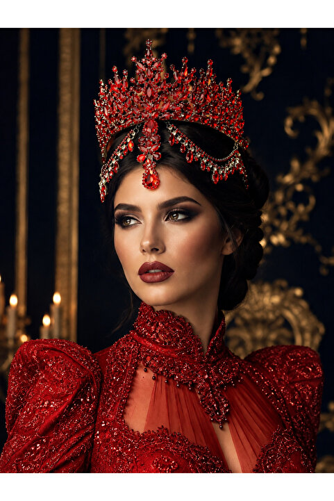 Sabek Bujiteri Hürrem Sultan Tacı gelin tacı kına,söz,nişan,after taç