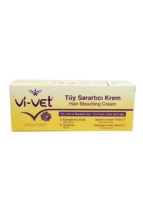 Vi vet Vivet Tüy Sarartıcı Krem 100 ml