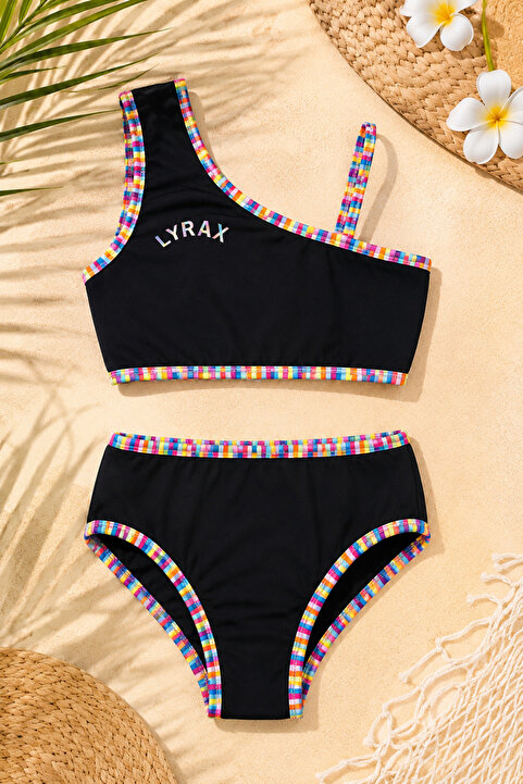 Beniizle Lyrax Baskılı Kız Çocuk Bikini Takımı