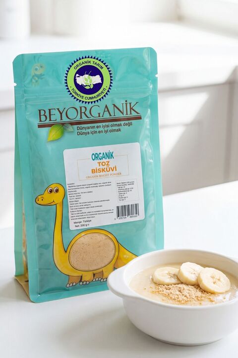 BEYORGANİK Organik Toz Bisküvi 200gr
