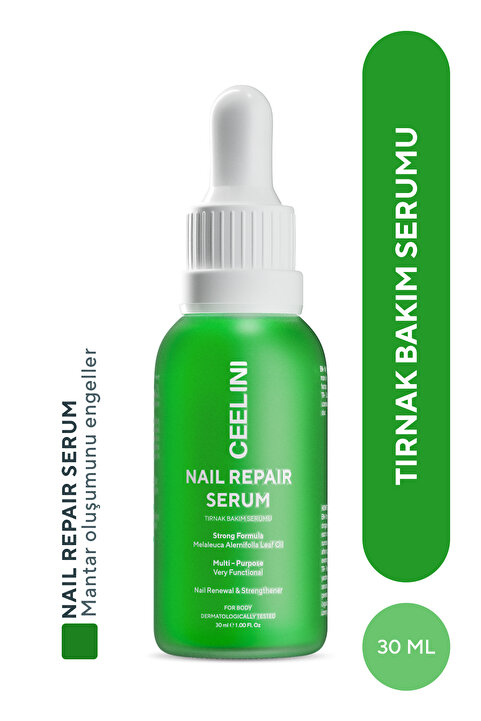 Ceelini El ve Ayak Tırnak Bakım Serumu Çay Ağacı , Salisik Asit Özlü Serum 30 ml