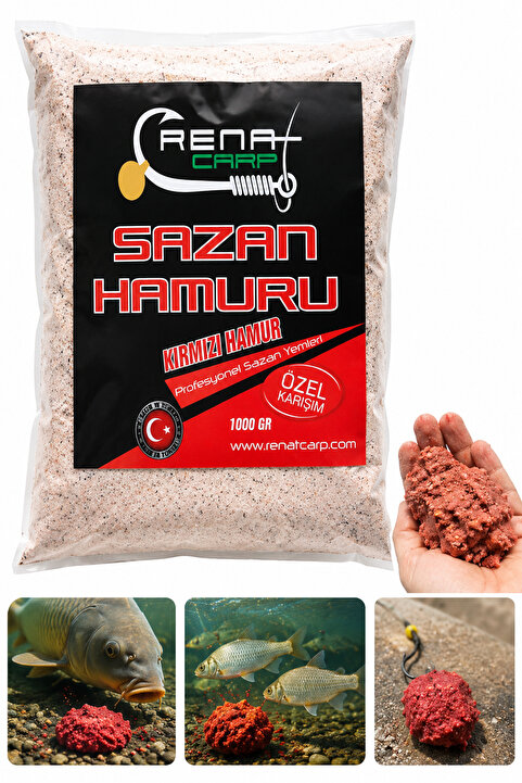 Genel Markalar Özel Kokulu Kırmızı Sazan Hamur Unu 1000 Gr