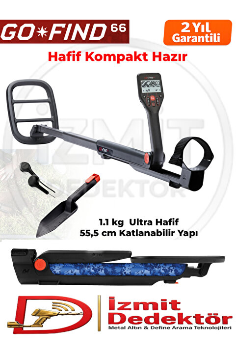 minelab Go-Find 66 Katlanabilir Dedektör