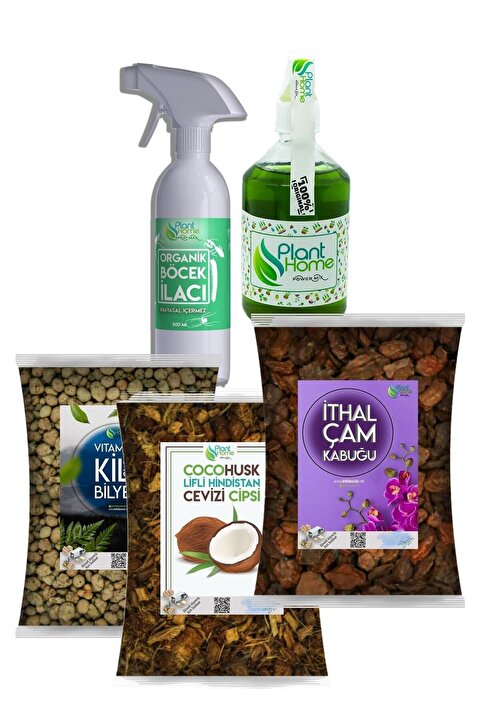 plant-home Orkide Bakım Ürünleri Planthome Powermix Set