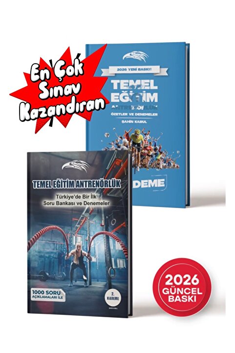 Temel Eğitim Antrenörlük İkinci Kademe Güncel Set