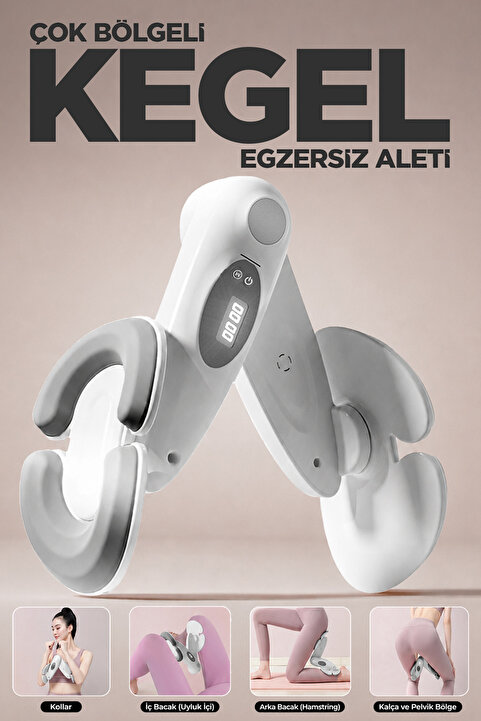 RELAXUS İç Bacak Egzersiz Aleti Thigh Master Kegel Cihazı Pelvik Taban Kas Aleti Kalça ve Kol Sıkılaştırıcı