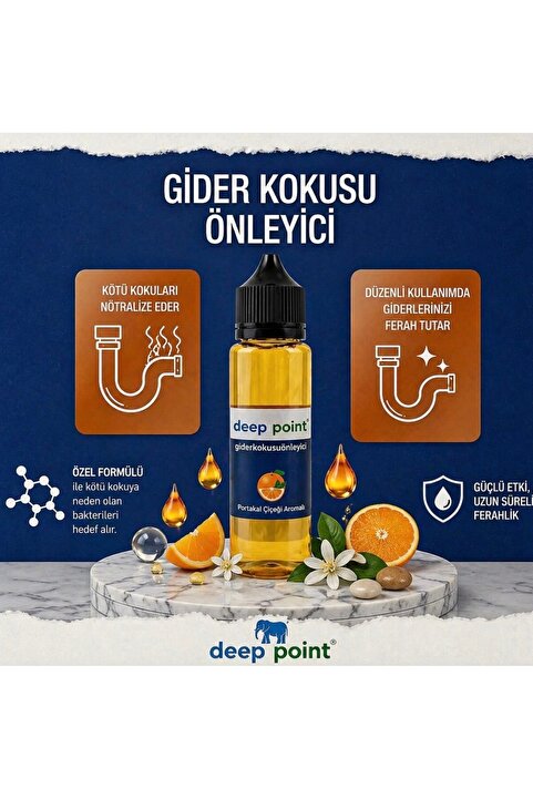 deep point türkiye Dp Gider Kokusu Önleyici 60cc