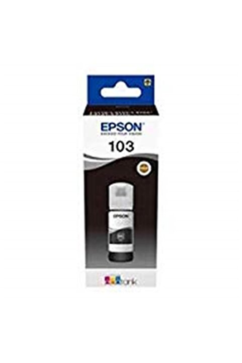 Epson 103 Black Siyah Şişe Mürekkep T00S14A L1210-3210-3250-5290