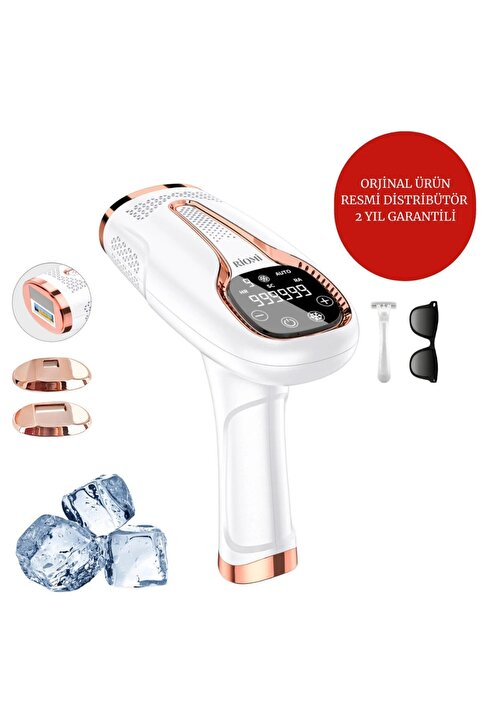 RİOMİ Ipl Buz Lazer Epilasyon 999.999 Atım Otomatik/manuel Dokunmatik Ekran Ağrısız Vücut Yüz Cihazı