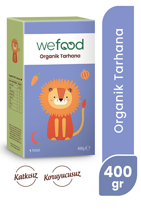 Wefood Kids Organik Bebek Tarhanası 400 gr