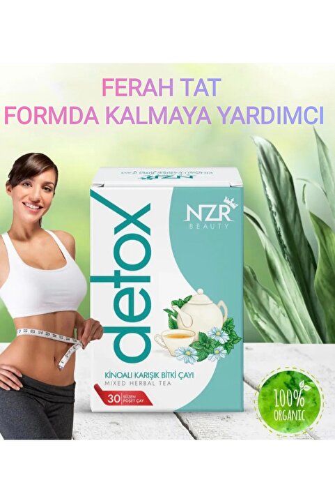 NZR BEAUTY Detox Özel Kinoa Karışımlı Bitkisel Form Çay