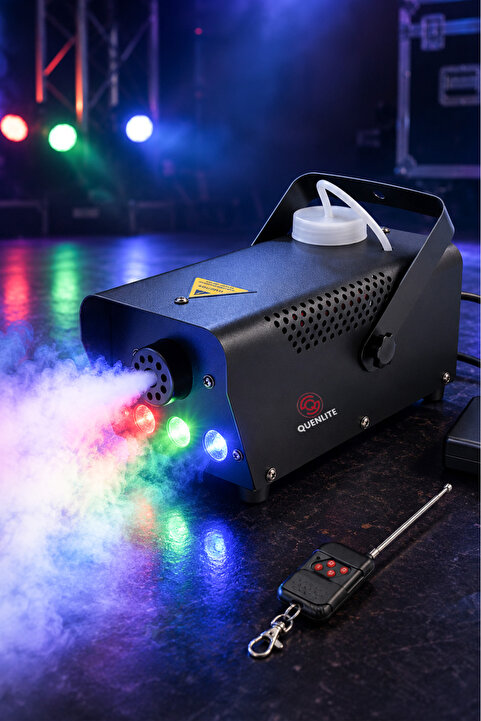 Quenlite Ql-700rgb-led Sis Makinası 700 Watt Kablosuz Kumandalı