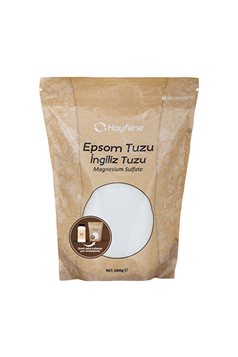 Hayfene İngiliz Tuzu ( Epsom Tuzu ) 1000 g