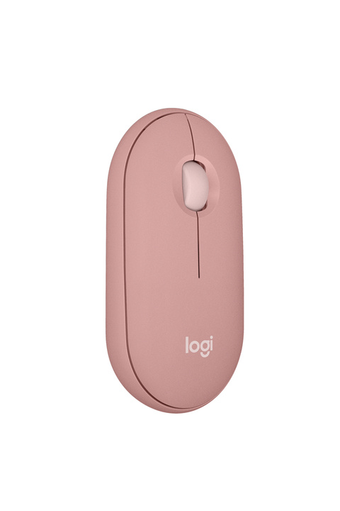 logitech M350s Pebble 2 Bluetooth Kablosuz Sessiz Kompakt Mouse, Pembe 910-007014