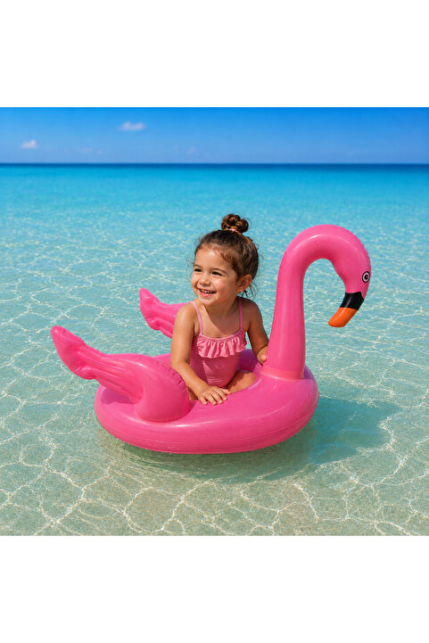 Günaylar Mayo Flamingo Desenli Çocuk Simidi
