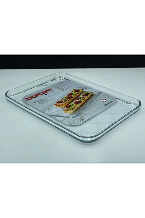 Paşabahçe 590066 Borcam Tepsi 1025 cc 33,4x24,4x2 cm