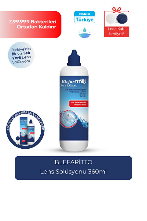 BLEFARİTTO Lens Solüsyonu 360 ml