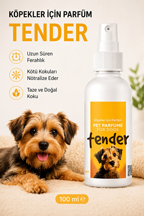 PawX Tender Köpek Parfümü 100 ml – Günlük Kullanıma Uygun Kalıcı & Nazik Koku Spreyi