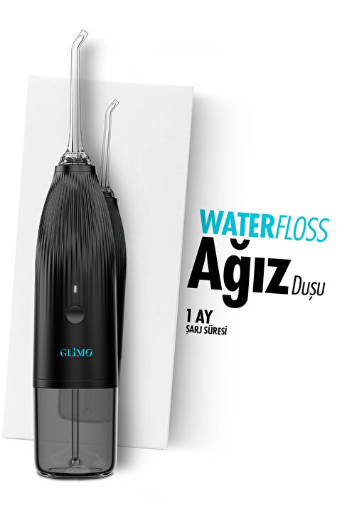 Glimo Ağız Duşu | Derin Diş Arası Temizlik, Diş Eti Masajı & Plak Karşıtı | Taşınabilir Water Floss Cihazı