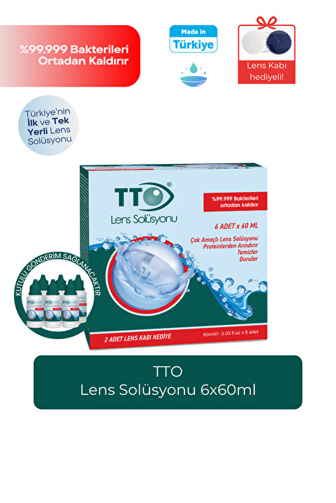 TTO Lens Solüsyonu 6×60 ml