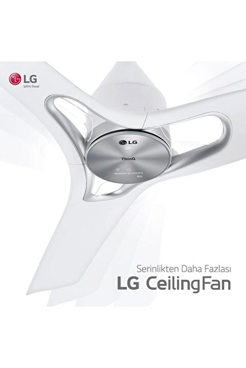 LG Wi-Fi Dual Wing Uzaktan Kumandalı Sessiz Tavan Vantilatörü