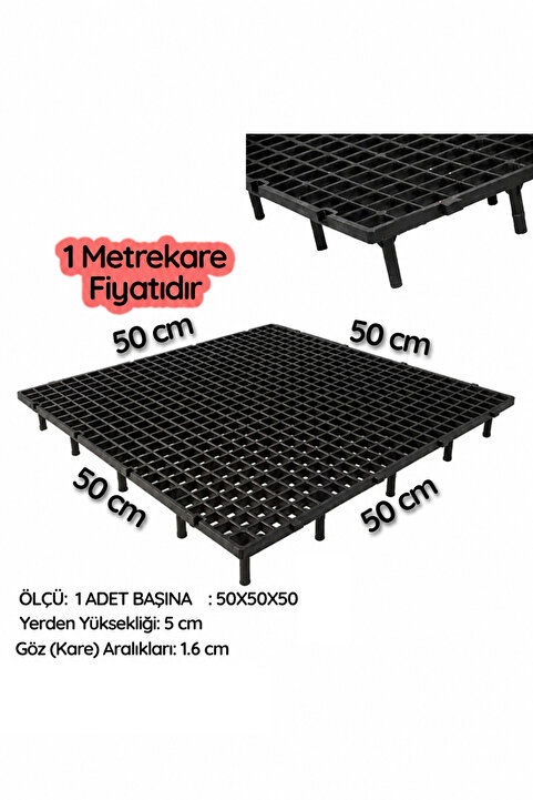 Genel Markalar Güvercin Kümes Taban Izgarası (1 M2 4 Adet Fiyatıdır) Tavuk Taban Izgara,yer Izgara 50x50