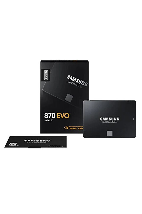 Samsung 250gb 870 Evo Mz-77e250bw 560- 530mb/s Ssd Sata-3 Disk