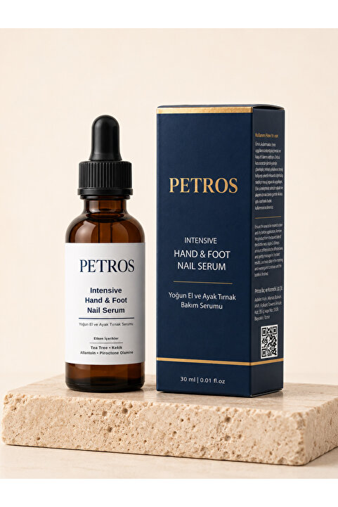 PETROS Onarıcı Tırnak Serumu - Hasarlı, Kalınlaşmış Ve Sararmış Tırnaklar İçin | 30 ml