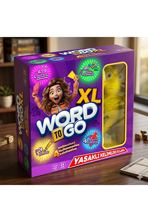 Bundera Anlat Bakalım Word To Go Xl Yeni Kutu KUKLALI Tabu XL Özelliklerinde