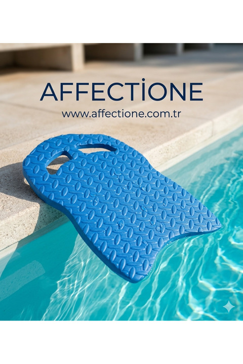 AFFECTİONE Yüzme Tahtası Mavi 49x28x2,6mm Kalınlık
