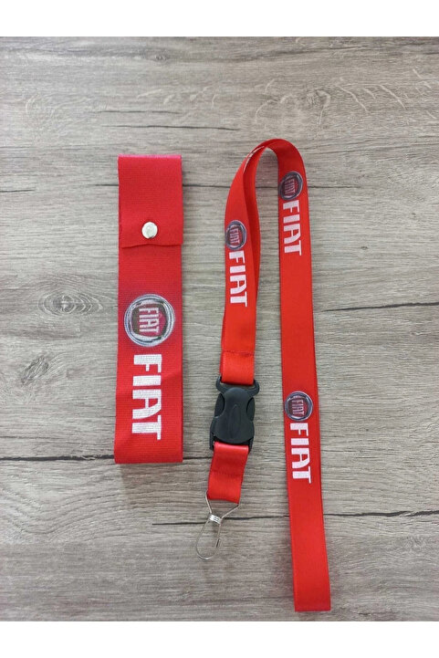 DEKA GARAGE Fıat Uyumlu Kırmızı Renk Yüksek Kalite Tampon Dili & Çeki Ipi / Oto Ayna Askısı & Ayna Ipi