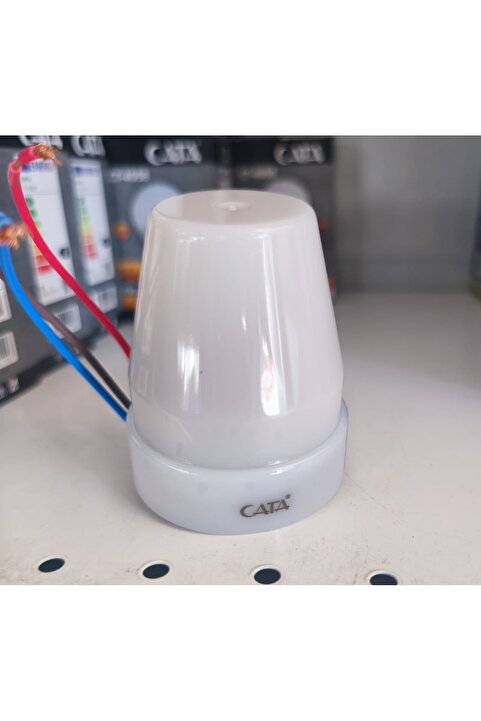 Cata Fotosel Sensör 10A 1200W IP65 Dış Mekan Gün Işığı Sensörü