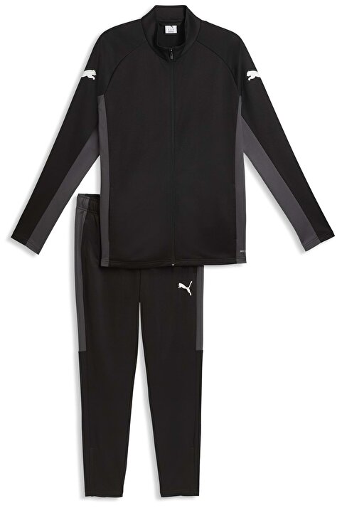 Puma 660576 Individuallıga Tracksuit Erkek Günlük Eşofman Takımı SİYAH