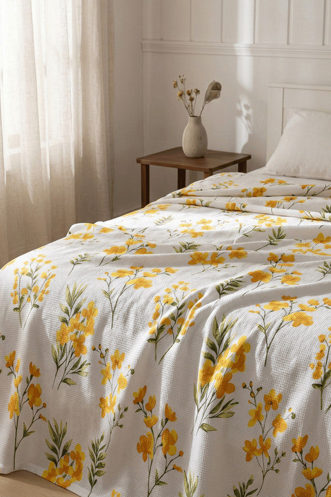 Menderes Home Cotton Collection Tek Kişilik Pike Daisy