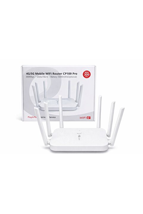 APRONX Cp109 4g 4 Port Wireless Taşınabilir Modem / Router Yüksek Hızlı İnternet