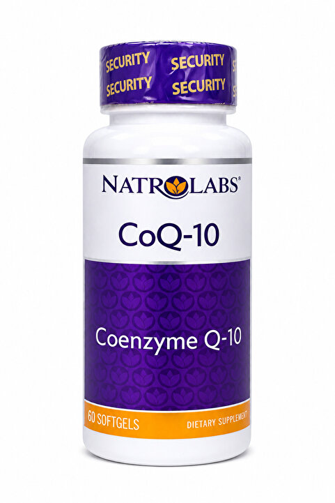 NATROLABS CoQ-10 50 mg 60 Yumuşak Kapsül | Koenzim Q10 Takviye