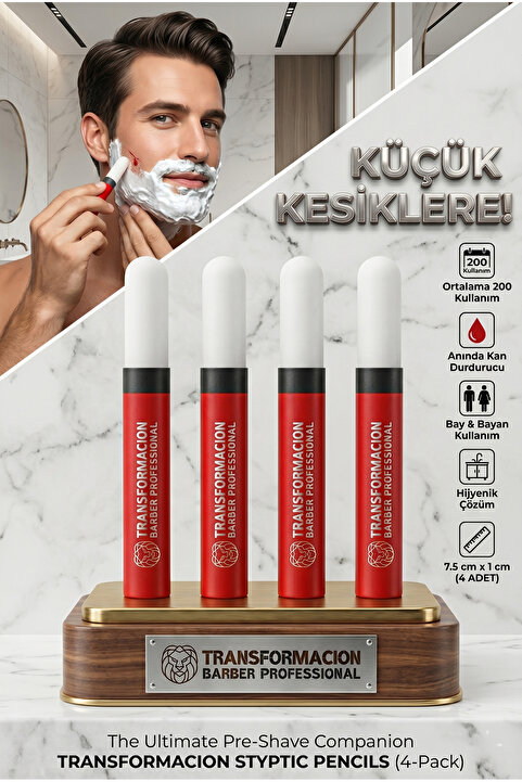 Transformacion Kan Durdurucu Stick 4 Adet 720187