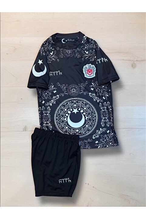 shop Özel Tasarım Türkiye Bozkurt Göktürkçe Çocuk Forma T-shirt