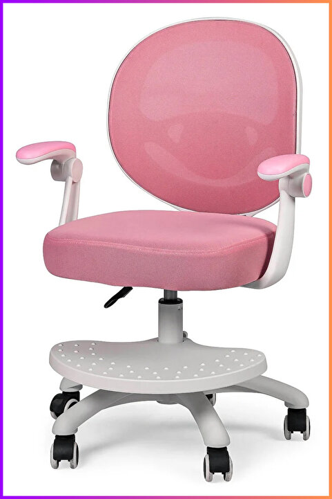 KARR OFFICE Vigo Kız Çocuk Çalışma Sandalyesi Pembe