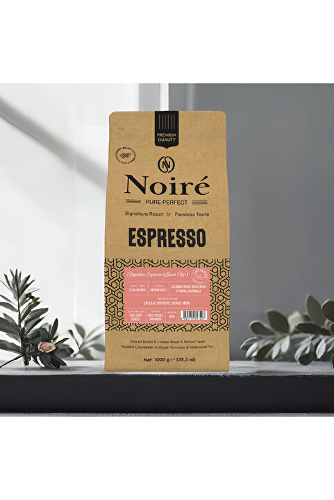 Noire Coffee Noıre Sıgnature Espresso №1 1000g %100 Arabıca Çekirdek Kahve