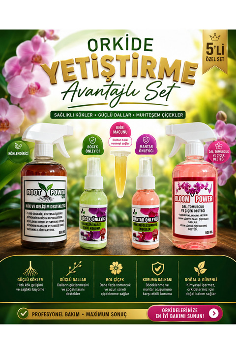 Orkide Yetiştirme - Avantaj SET