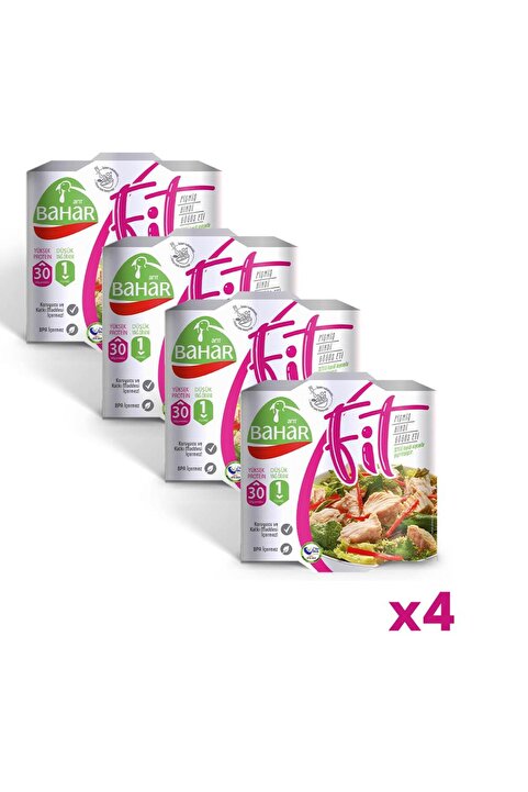 Bahar Hindi Pişmiş Hindi Fit (Göğüs Eti) 165g x 4 Adet