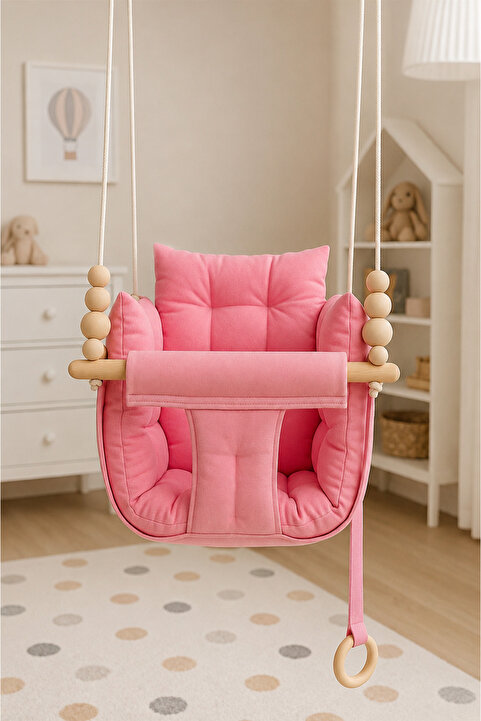 Jaju Baby Pofuduk Pembe Salıncak