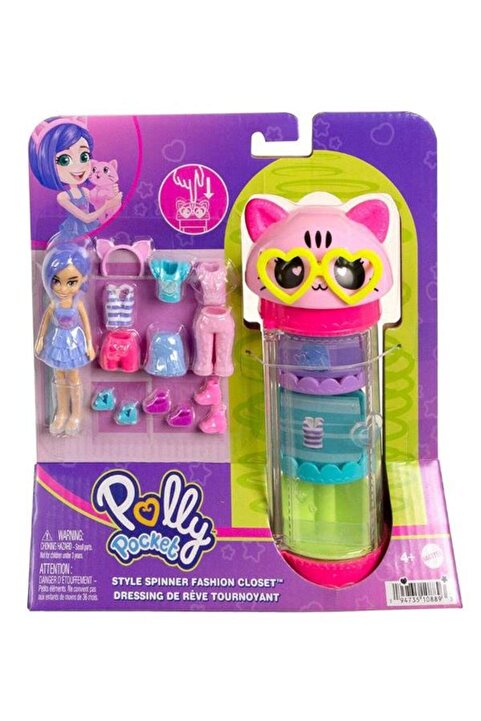 Polly Pocket Moda Eğlencesi Oyun Setleri Hkw04-hkw07