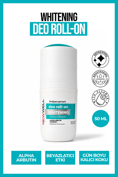 New Well Ter Önleyici Beyazlatıcı Roll-on 50 ml