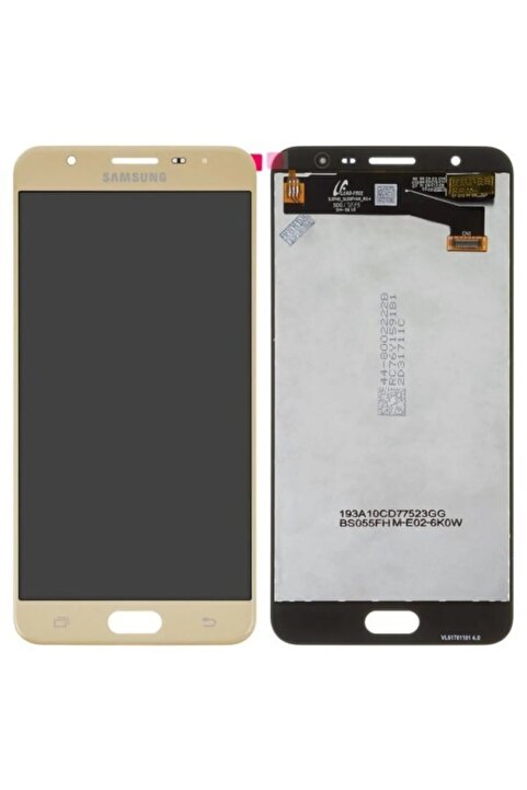 Samsung J7 Prime Lcd Orjinal Servis Ekran (Gold)