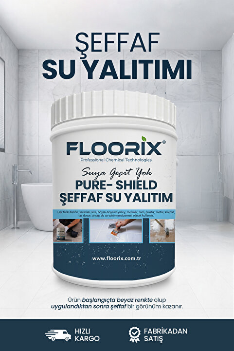 FlooriX Şeffaf Su Yalıtımı 1kg