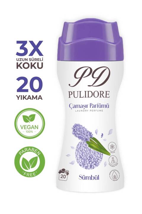 PULIDORE Granül Çamaşır Parfümü & Çamaşır Yumuşatıcı Sümbül 210 gr