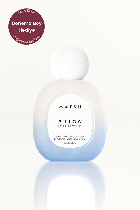 MATSU Pillow Saç ve Vücut Misti 50 ml | Tatlı Notalar | Hair and Body Mist