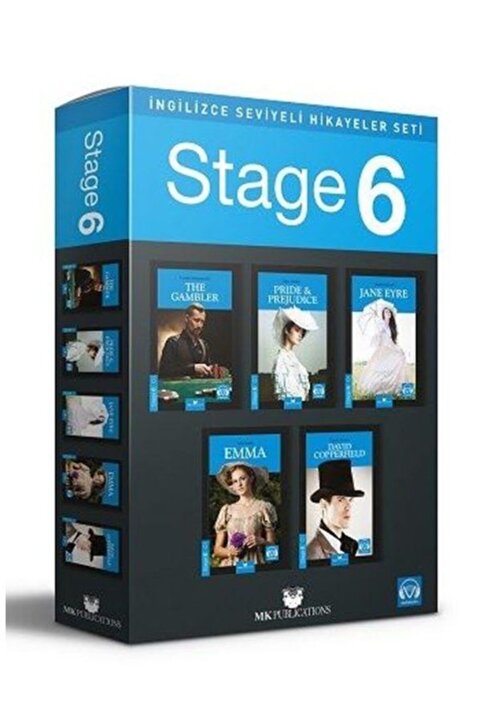 MK Publications Ingilizce Seviyeli Hikayeler Seti Stage 6 (5 Kitap)